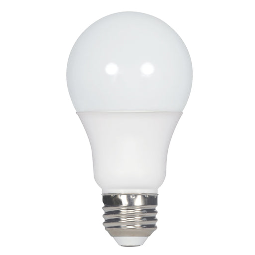 12.5A19/LED/50K/ND/120V/4PK , Lamps , SATCO, A19,Frost,LED,Medium,Natural Light,Type A