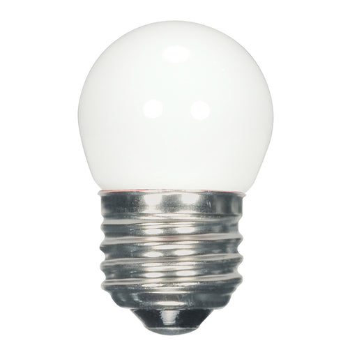 1.2W S11/WH/LED/120V/CD , Lamps , SATCO, Coated White,LED,Medium,S11,Sign,Sign & Indicator,Warm White
