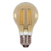 4.5A19/AMB/LED/E26/20K/120V , Lamps , SATCO, A19,LED,LED Filament,Medium,Transparent Amber,Type A