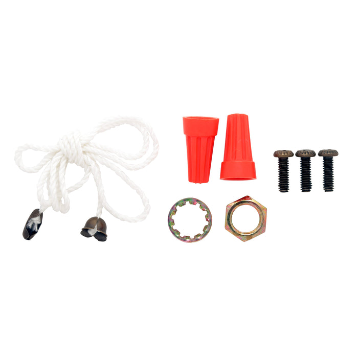 ANT BR WIRED FAN KIT CANDELABR , Hardware , SATCO, Canopies & Glass Holders,Canopy Kits