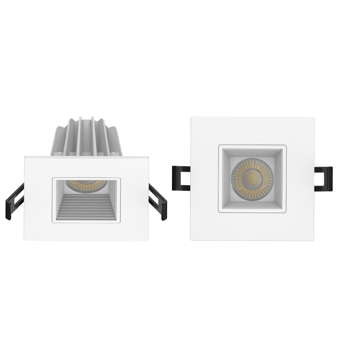 DRF 3in G1 LED Baffle Square Regress Downlight