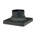 ALUMINUM POST BASE TEXT. BLK. , Components , NUVO, Hardware & Lamp Parts,Lighting Accessories