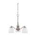 NUVO PATTON 3 LIGHT CHANDELIER/DOWN 60-5042