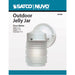 1 LIGHT OUTDOOR MASON JAR , Fixtures , NUVO, A19,Incandescent,Medium,Outdoor,Wall,Wall Lantern
