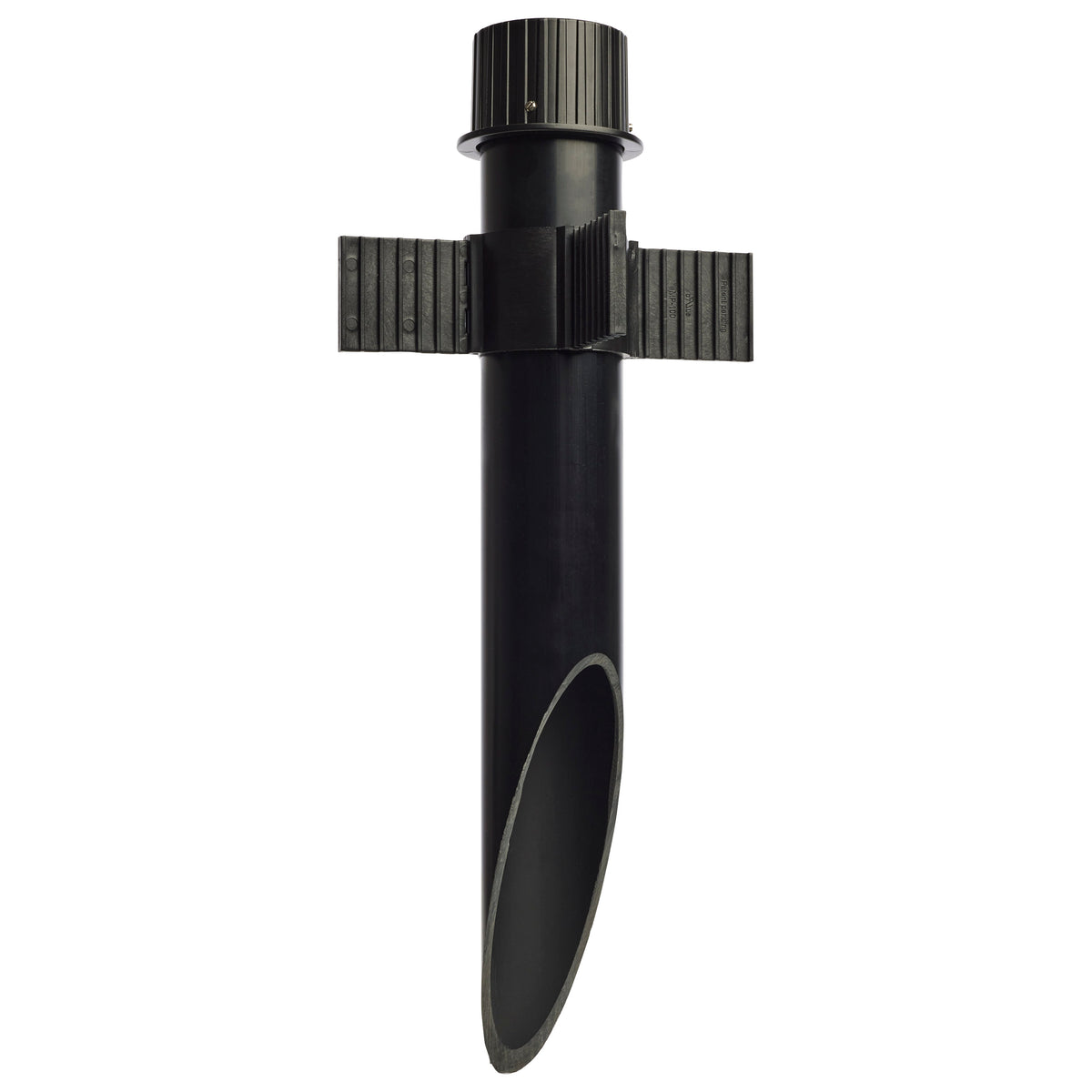 NUVO 3 Inch Diameter Mounting Post - PVC - Matte Black - 24-Pack ...