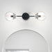 AXIS 2 LIGHT WALL SCONCE , Fixtures , NUVO, Axis,B10,Candelabra,Incandescent,Sconce,Vanity & Wall,Wall