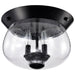 NUVO BOLIVER 3 LIGHT FLUSH MOUNT