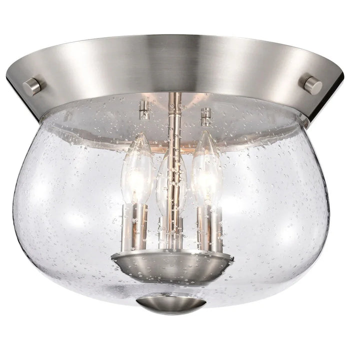 NUVO BOLIVER 3 LIGHT FLUSH MOUNT