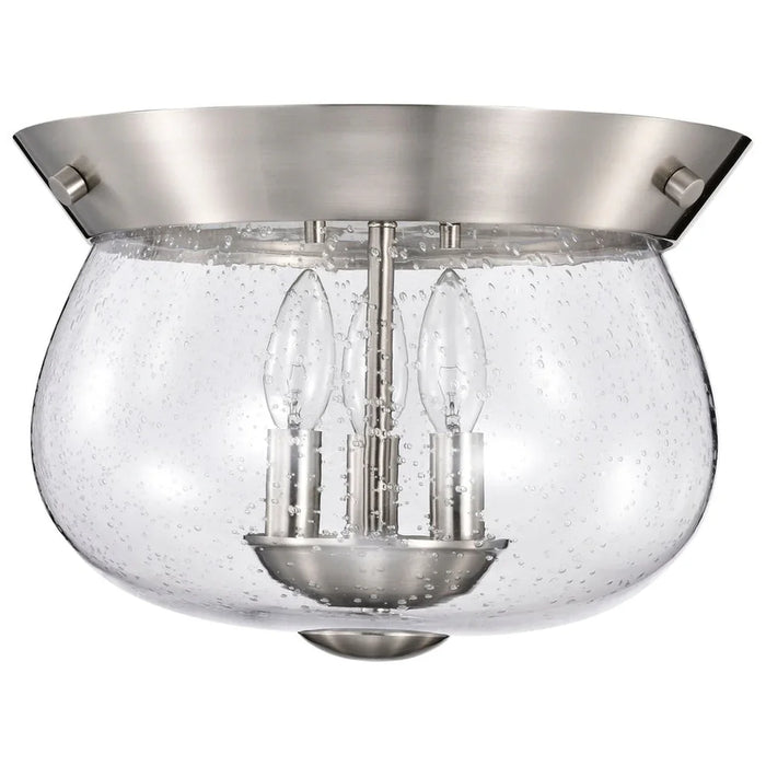 NUVO BOLIVER 3 LIGHT FLUSH MOUNT