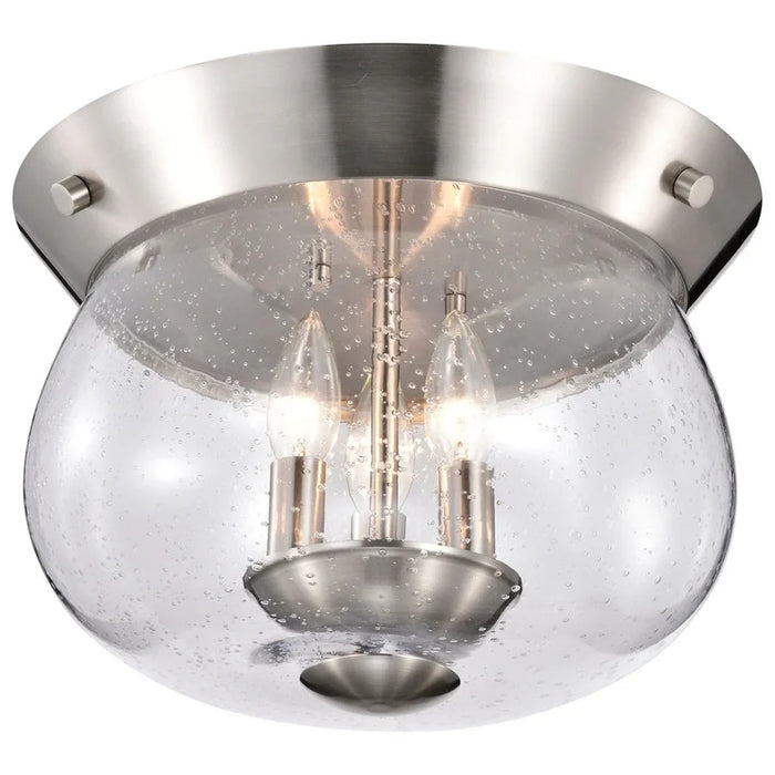 NUVO BOLIVER 3 LIGHT FLUSH MOUNT