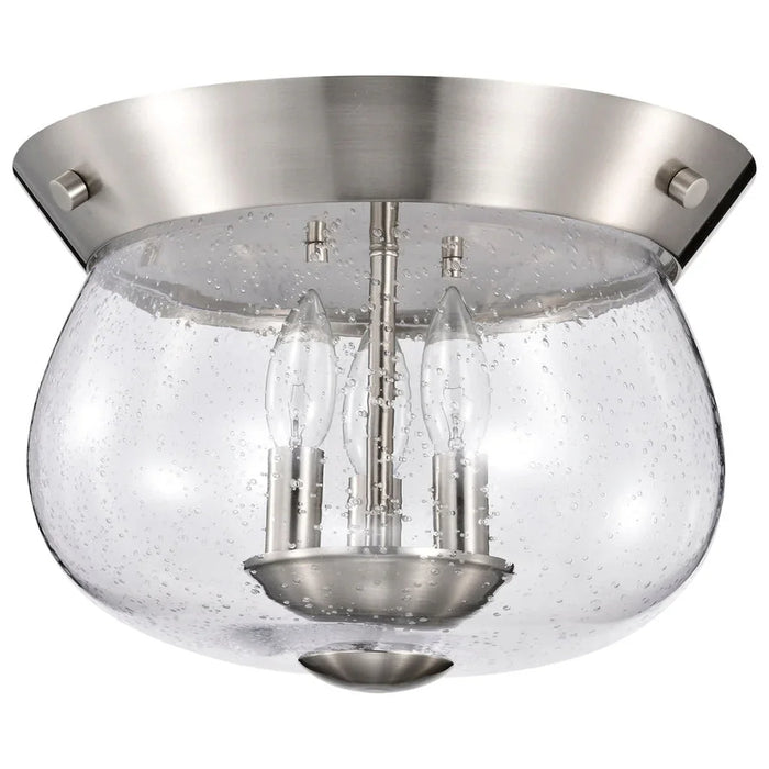 NUVO BOLIVER 3 LIGHT FLUSH MOUNT