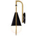 ADMIRAL 1 LIGHT WALL SCONCE , Fixtures , NUVO, A19,Admiral,Incandescent,Medium,Vanity & Wall,Wall - Up or Down,Wall Sconce