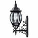 CENTRAL PARK 3 LIGHT OUTDOOR , Fixtures , NUVO, Candelabra,Central Park,Incandescent,Outdoor,Type B,Wall,Wall Lantern