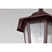 CORNERSTONE 1 LIGHT POST LANTERN , Fixtures , NUVO, A19,Cornerstone,Incandescent,Medium,Outdoor,Post,Post Lantern