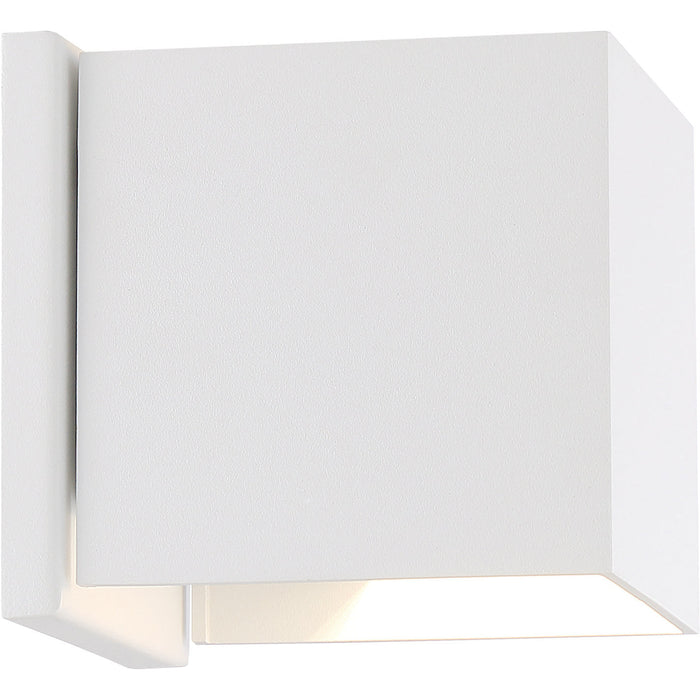 LIGHTGATE LED SQUARE SCONCE , Fixtures , NUVO, Integrated,Integrated LED,LED,Lightgate,Outdoor,Sconce,Wall