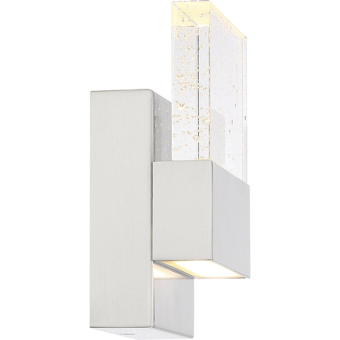 ELLUSION LED SMALL WALL SCONCE , Fixtures , NUVO, Ellusion,Integrated,Integrated LED,LED,Sconce,Vanity & Wall,Wall
