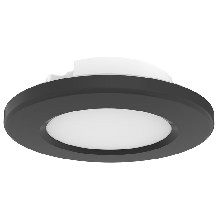 4" LED SURFACE MOUNT/BLACK , Fixtures , NUVO, Close-to-Ceiling,Edge Lit,Integrated,Integrated LED,LED,Surface Mount
