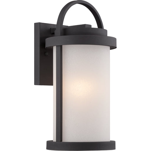 WILLIS LED OUTDOOR SMALL WALL , Fixtures , NUVO, A19,LED,Medium,Outdoor,Wall,Wall Lantern,Willis
