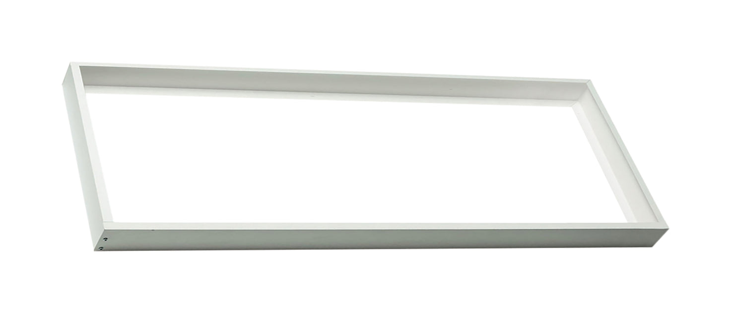 NUVO's 1X4 Backlit Panel Frame Kit - White Finish — Pacific Lamp Wholesale
