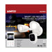 BULLET SECURITY LIGHT W/ CAMERA - WHITE , Fixtures , Starfish, Integrated,Integrated LED,LED,Outdoor,Security,Security Camera
