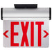 EDGE-LIT EXIT SIGN - DF RD MIR , Fixtures , SATCO, Exit Sign,Integrated,Integrated LED,LED,Lighting Products