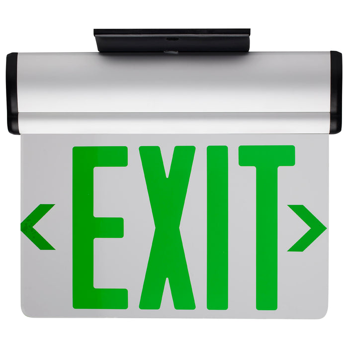 EDGE-LIT EXIT SIGN - SF GR CLR , Fixtures , SATCO, Exit Sign,Integrated,Integrated LED,LED,Lighting Products