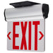 EDGE-LIT EXIT SIGN - SF RD CLR , Fixtures , SATCO, Exit Sign,Integrated,Integrated LED,LED,Lighting Products