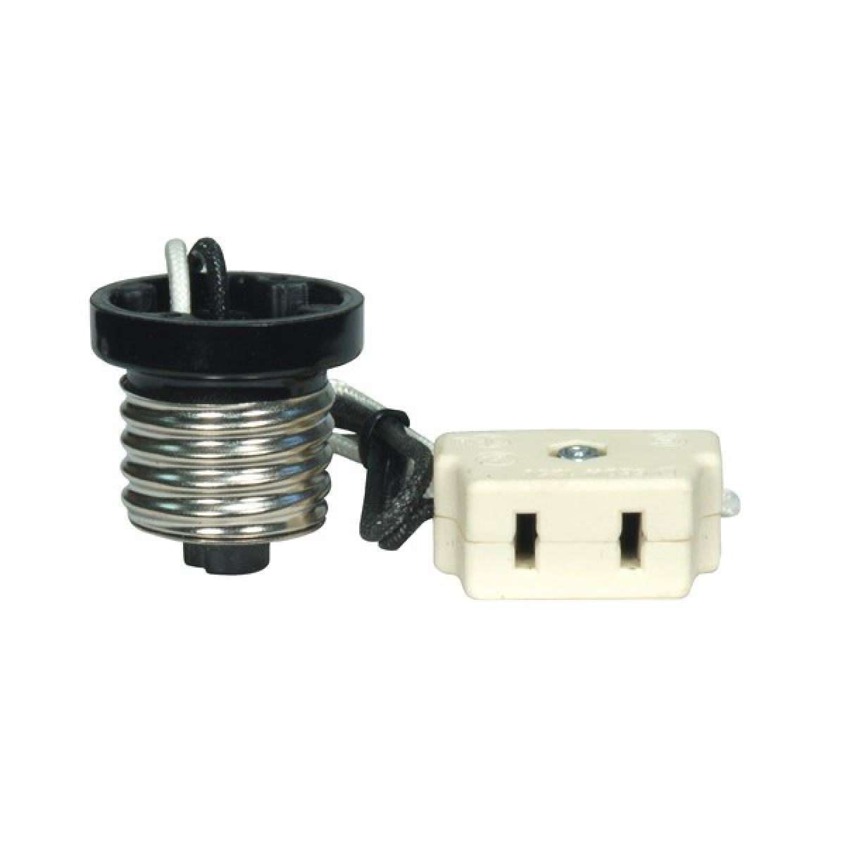 SATCO Porcelain Par 46 And 38 5KV Harness Set With Medium Base Adapter ...