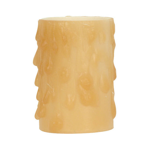 1 5/8" AMBER BEES WAX CANDLE , Hardware , SATCO, Candle Covers,Hardware & Lamp Parts