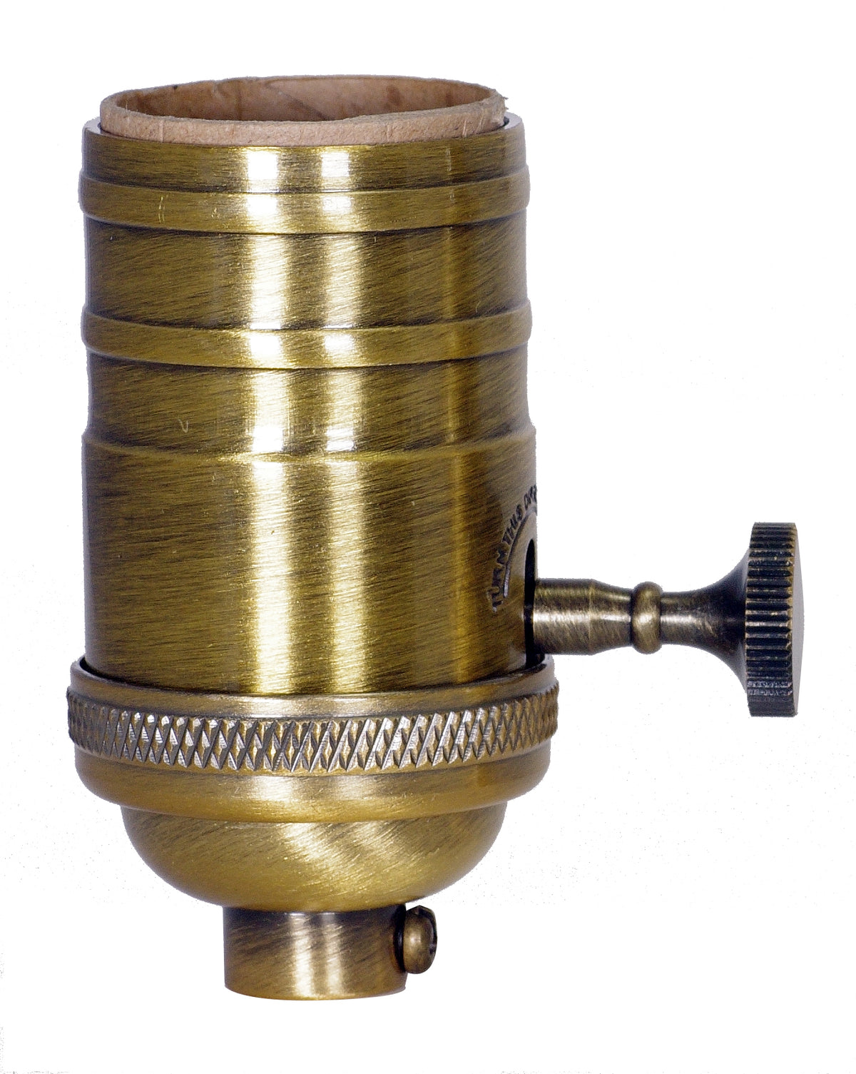 SATCO 3 Way Socket - Antique Cast Brass - With Set Screw - 100-Pack ...