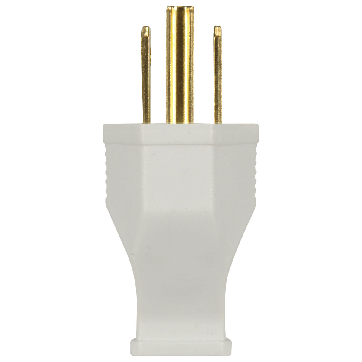 SATCO Thermoplastic HD Plug - White - 2 Pole - 3 Wire And Ground - 15A ...