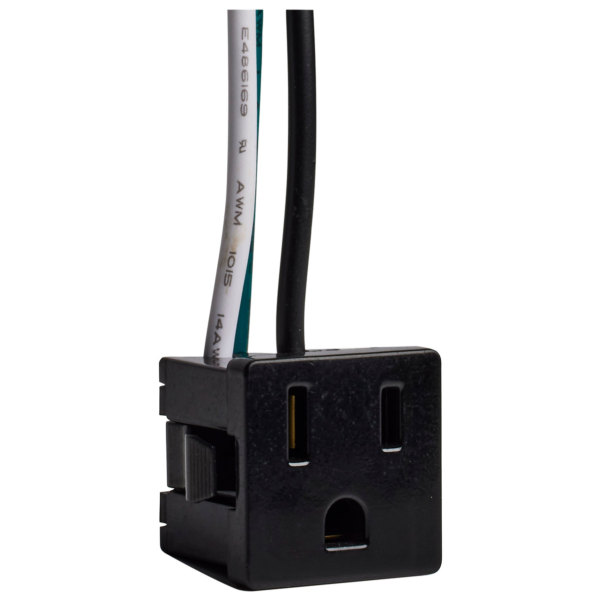 SATCO 6 inch black and white 14 gauge leads and 6 inch 16 gauge green ...
