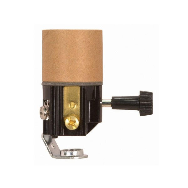 SATCO Turn Knob Socket With Paper Liner - 2