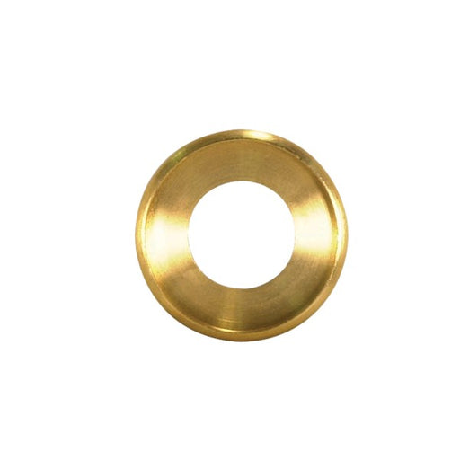 1 1/8" BRASS CHECKRING UNF 1/4 , Hardware , SATCO, Check Rings,Hardware & Lamp Parts