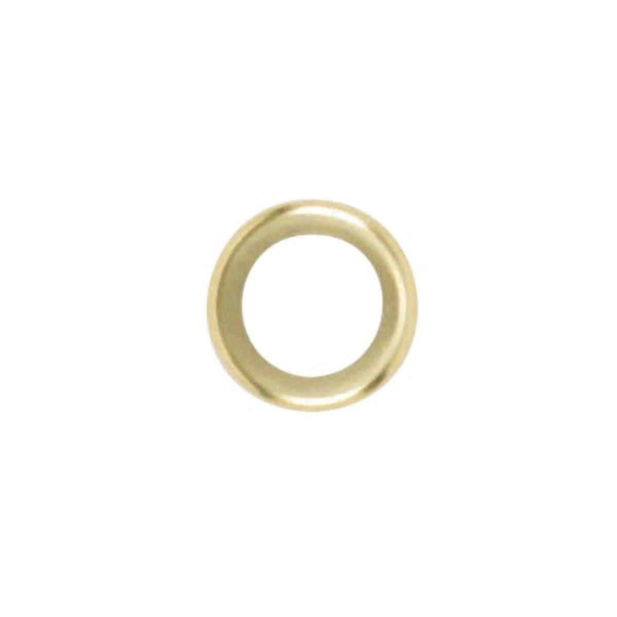 Checkpoint Ring SATCO Steel Check Ring - Curled Edge - 1/4 IP Slip - Brass Plated ...