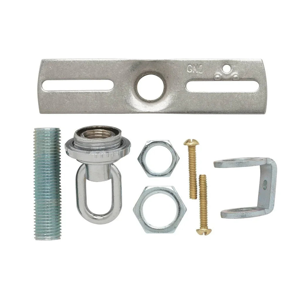 SATCO CHROME FIN CANOPY KIT 1 1/16