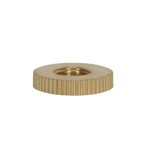 1 1/4" KNURLED SOLID BRASS , Hardware , SATCO, Check Rings,Hardware & Lamp Parts