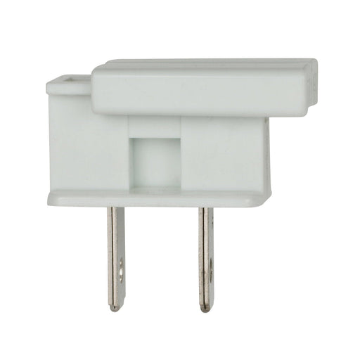 WHITE SLIDE ON PLUG FOR SPT-1 , Hardware , SATCO, Attachment Plugs,Switches & Accessories