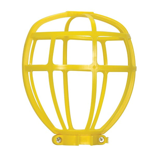 YELLOW TROUBLE LIGHT CAGE WITH , Hardware , SATCO, Cords & Accessories,Wire