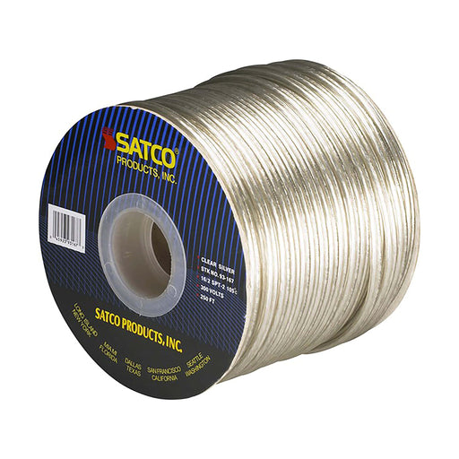 250 FT. 16/2/SPT/2 CLEAR SILVE , Hardware , SATCO, Cords & Accessories,Wire