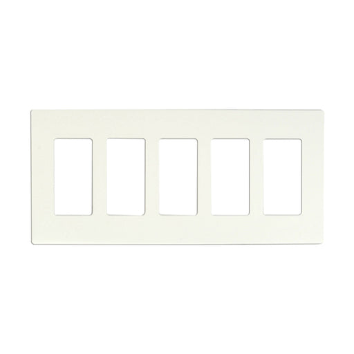 CLARO 5 GANG WALLPLATE WH , Hardware , SATCO, Switches & Accessories,Wall Plates