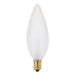 25W TORP CAND FR 130V , Lamps , SATCO, BA9.5,Candelabra,Candle,Decorative Light,Frost,Incandescent,Warm White
