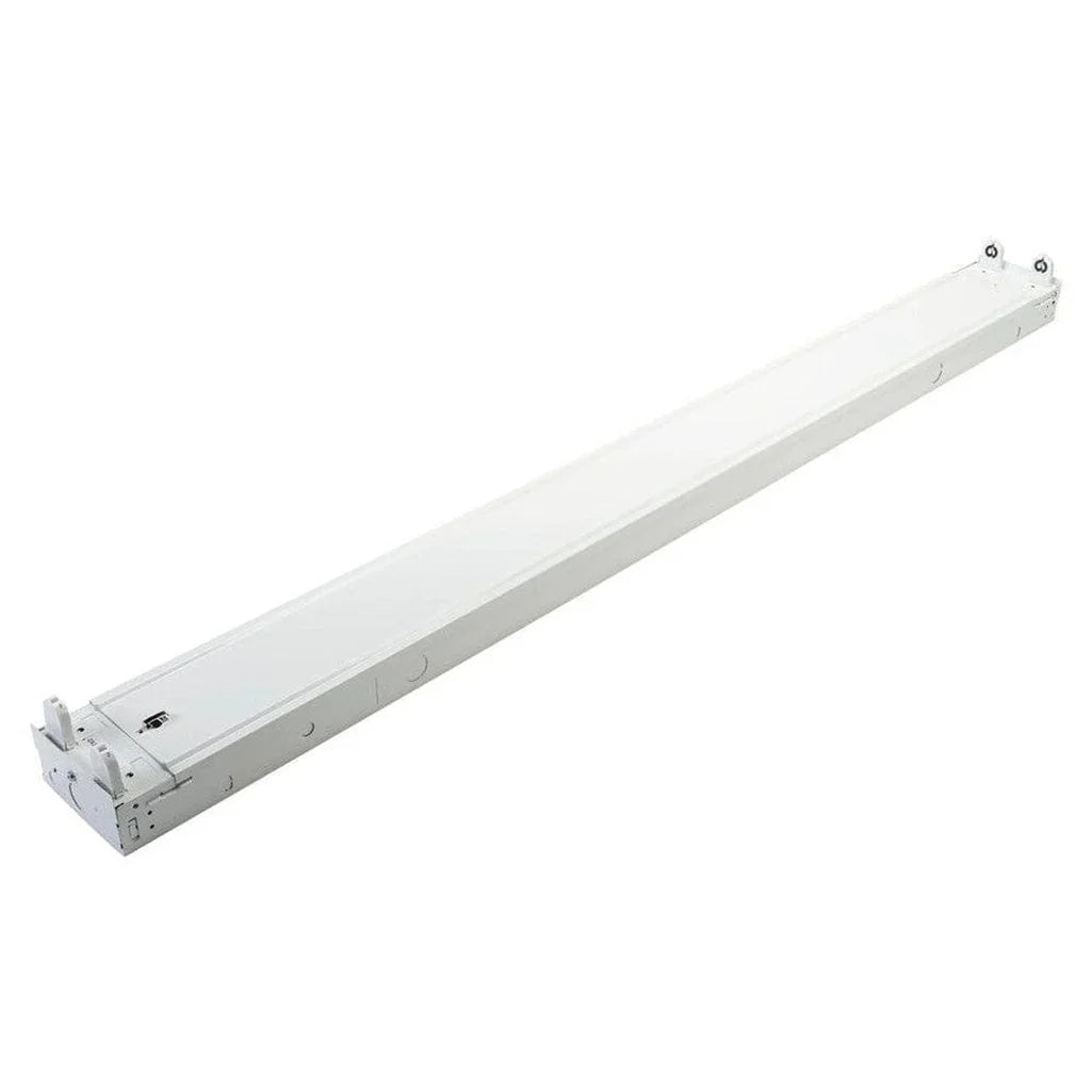 Keystone 4ft 2 lamp Complete Strip Fixture, Wired for Type B T8 LED ...