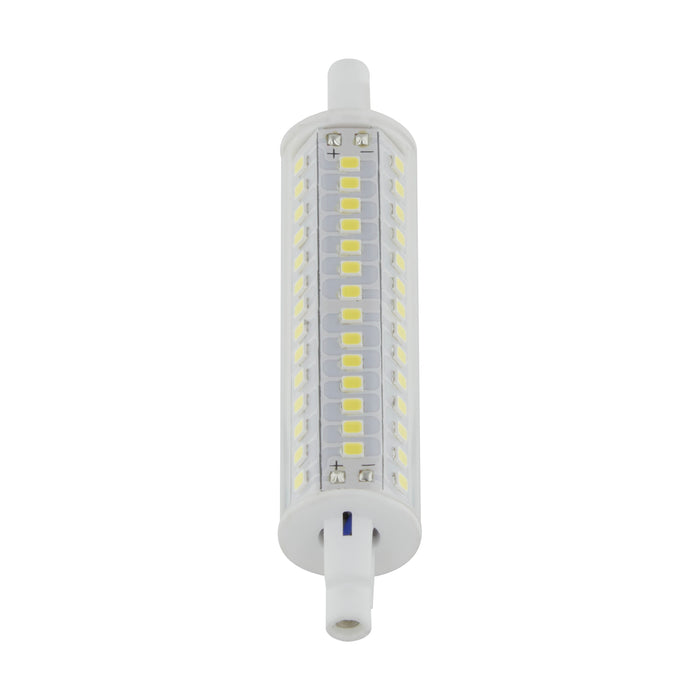 10W/LED/T3/118MM/830/120V/D , Lamps , SATCO, Clear,Double Ended Recessed Single Contact,J-Type,LED,LED J-Type,T3,Warm White