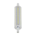 10W/LED/T3/118MM/830/120V/D , Lamps , SATCO, Clear,Double Ended Recessed Single Contact,J-Type,LED,LED J-Type,T3,Warm White