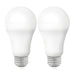 9.5A19/LED/RGB/TW/SF/2PK , Lamps , Starfish, A19,LED,Medium,Type A,Warm to Cool White,White