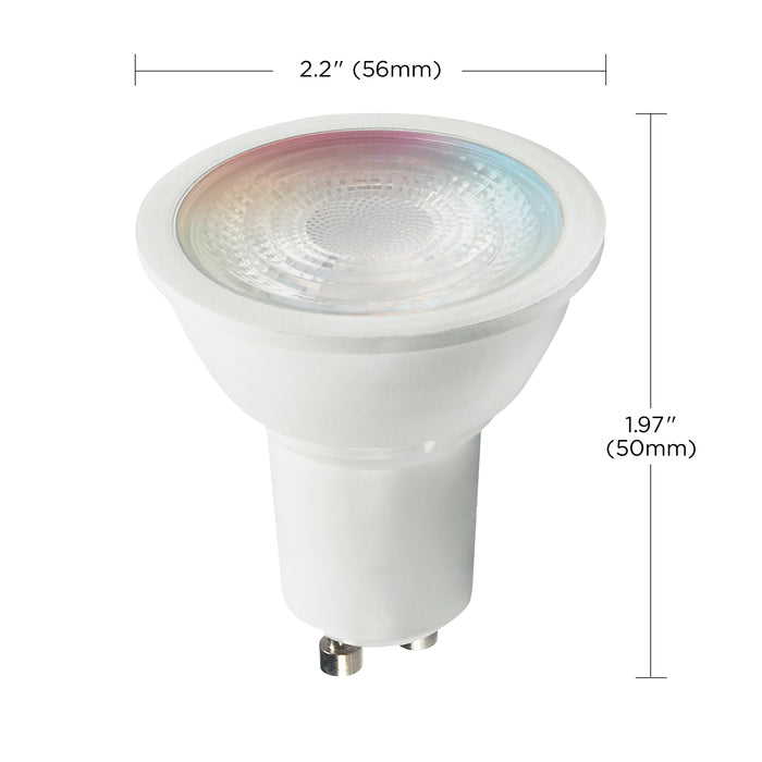 5.5MR16/GU10/RGB/TW/T20/SF , Lamps , Starfish, Bi Pin GU10,Clear,LED,MR,MR LED,MR16,Warm to Cool White/Color Changeable
