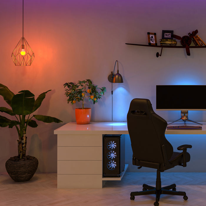 13A21/LED/RGB/TW/T20/SF , Lamps , Starfish, A21,LED,Medium,Type A,Warm to Cool White/Color Changeable,White