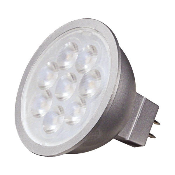 SATCO 6.5 Watt - MR16 LED - 2700K - GU5.3 base - 40 deg. Beam Angle ...