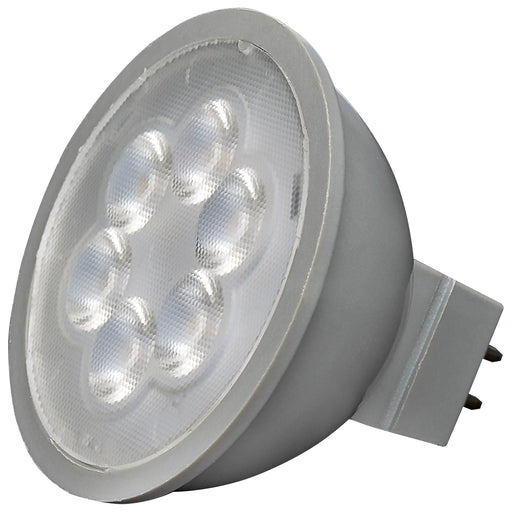 4.5MR16/LED/15'/850/12V , Lamps , SATCO, Bi Pin GU5.3,Gray,LED,MR,MR LED,MR16,Natural Light